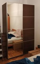 IKEA Pax 150x58x236 frassino ante scorrevoli