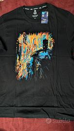 T-shirt Batman DC Comics Nera con Grafica