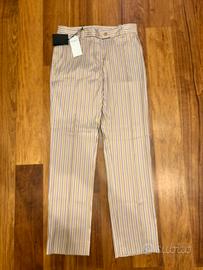 Pantaloni vintage a righe