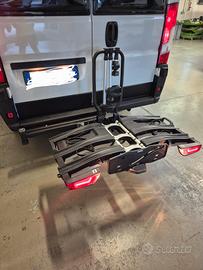 Modul girevole per portabici biciclette camper van