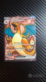 charizard ex 183/165 pokemon mew 151 ita nm
