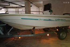 BARCA SAVER OPEN 4,50 + MOTORE 40cv € 3.700