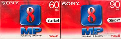 Sony Video 8 MP Standard -Cassette per Videocamera