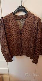COMPLETO GIACCA E GONNA LEOPARDATO 