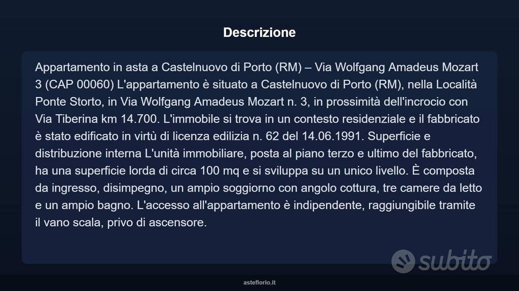 Appartamento – Castelnuovo di Porto, Ponte Storto, Roma Capitale - Vista 4