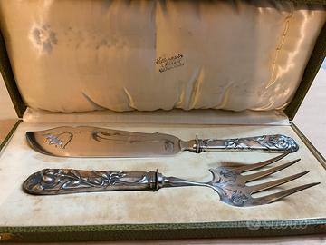 Servizio da torta antico