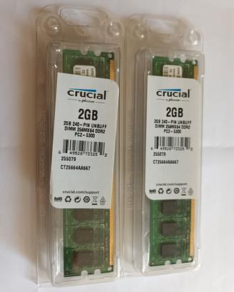 Modulo Ram DDR2 2Gb PC2-5300