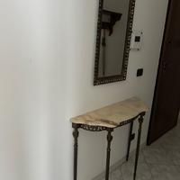 Set ingresso vintage  Specchio Consolle in marmo