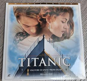 Titanic film Laser Disc Pioneer nuovo sigillato