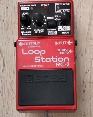 Loop station RC-2 Boss pedale