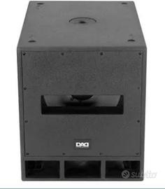 Subwoofer dad 18 pollici coppia
