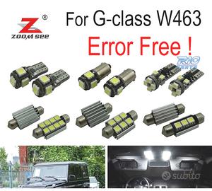 KIT 13 LAMPADE LED INTERNE MERCEDES CLASSE G W463 