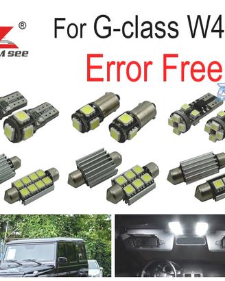 KIT 13 LAMPADE LED INTERNE MERCEDES CLASSE G W463 