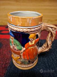 Calice Birra In Terracotta Unico Esemplare.