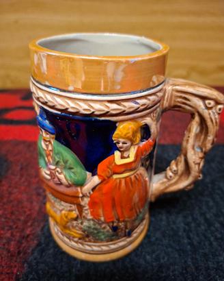 Calice Birra In Terracotta Unico Esemplare.