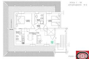 Attico / Mansarda di 119 m² con 3 locali e box aut
