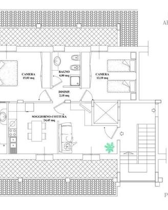 Attico / Mansarda di 119 m² con 3 locali e box aut