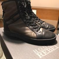 Hogan rebel  originali donna nero/bronzo 36,5