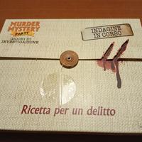 Gioco da tavolo - Ricetta per un delitto