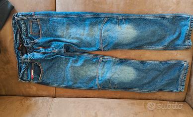 Pantalone moto jeans 