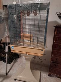 Voliera e gabbie