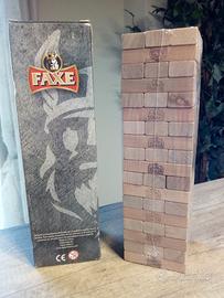 "Faxe" Torre di mattoncini in legno