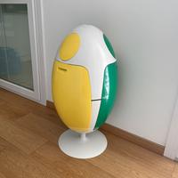 Bidone spazzatura design Ovetto