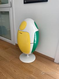 Bidone spazzatura design Ovetto