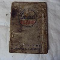 libro stazioni servizio piaggio vespa anni 50