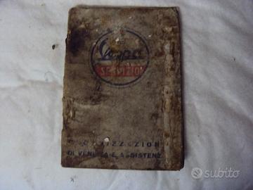 libro stazioni servizio piaggio vespa anni 50