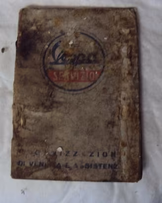 libro stazioni servizio piaggio vespa anni 50