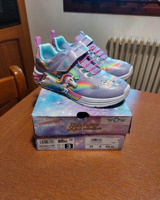 Scarpe da ginnastica bambina skechers n.35