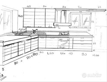 cucina Scavolini usata pochi anni