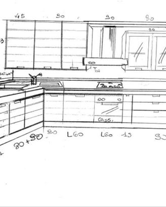 cucina Scavolini usata pochi anni