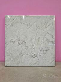 Piano di appoggio in marmo bianco di Carrara