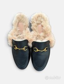 Mules Gucci princetown dupe