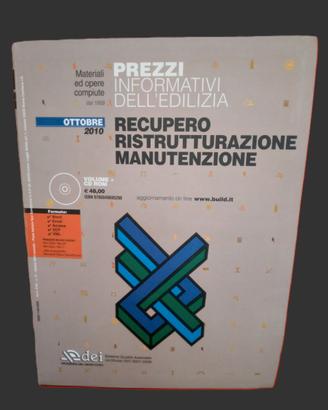 Collezione Prezziario DEI ottobre 2010 Libro+CD