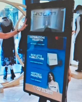 Display mobile Pubblicitario Luminoso a LED