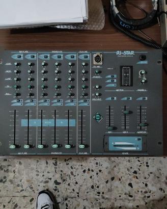 Mixer DJ Generalmusic DJ-STAR – Console DJ vintage