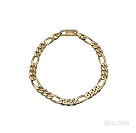 Bracciale da uomo realizzato in oro giallo 18 kt