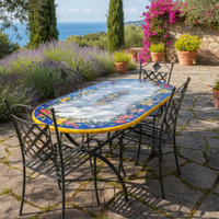 TAVOLO IN PIETRA LAVICA MIS. 200X100 CM. IN ITALIA