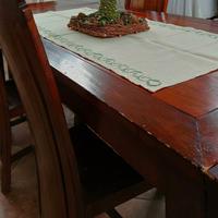 tavolo allungabile con sedie tutto legno