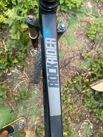 telaio rockrider btwin 520 blu LARGE LEGGERE DESC