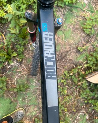 telaio rockrider btwin 520 blu LARGE LEGGERE DESC