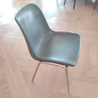 Sedie in polipropilene e metallo usate IMPILABILI