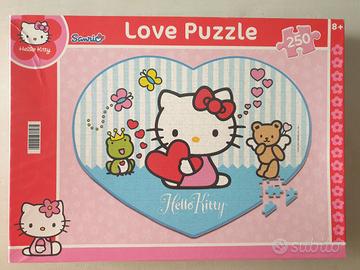 puzzle a cuore di Hello Kitty da 250 pezzi