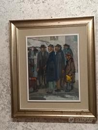 Garosio Ottorino opera olio su tela 41x50