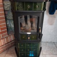 stufa a legna come nuova 