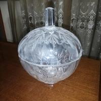 Ciotola porta caramelle in vetro 