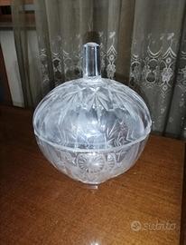 Ciotola porta caramelle in vetro 